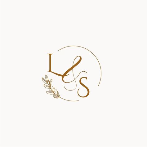 Ls Initial Logo, L And S Logo, Ls Logo Design Letter, Ls Monogram, Wedding Initials Logo, Ls Logo, Islamic Design Pattern, Shower Photography, Free Wedding Invitation Templates