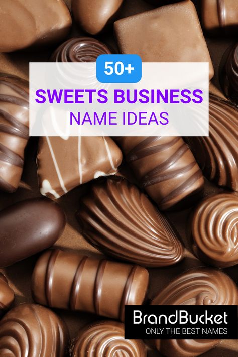 In search of amazing Sweets Business Name? You’ve come to the right place! Check out premium business names and get a domain to match! Dessert Business Names, Dessert Business Name Ideas, Dessert Business Name Ideas catchy, cake shop names, Candy Shop Business, candy shop names ideas, names for candy shop, name of candy shop, premium domain names, business name generator, business names Sweets Business Name Ideas, Dessert Shop Names Ideas, Chocolate Business Name Ideas, Dessert Business Names, Creative Business Names List, Business Name Ideas Catchy, Cake Shop Names, Cake Business Names, Names Of Candy