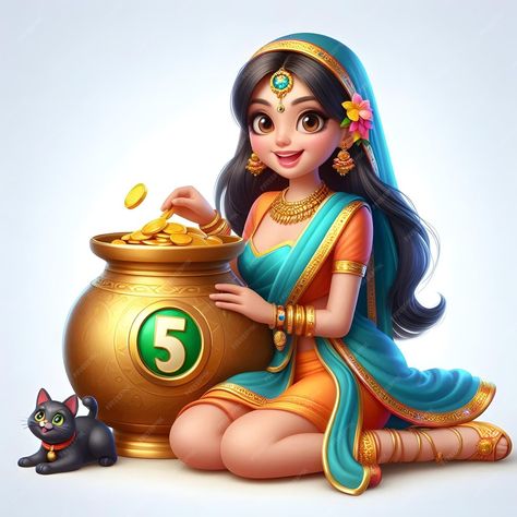 Premium Photo | A woman with a number 5 on her chest sits next to a pot with a cat and a cat Pooja Photos, Play Slots Online, Magic Bottles, Plains Background, Play Slots, Slot Game, Number 5, Casino Slots, Psd Files