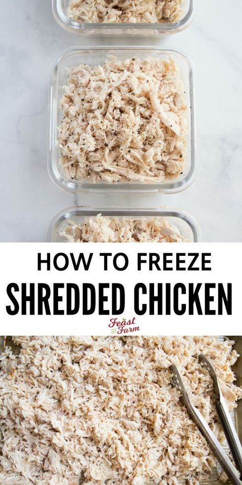 Shredded Chicken In The Oven, Shredded Chicken Meal Prep, Fast And Easy Dinner, Shred Chicken, Easy Shredded Chicken, Food Dinners, Make Shredded Chicken, Healthy Comfort, Cooking For Beginners