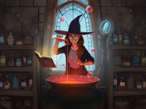 Witches Be Crazy, September Themes, Be Crazy, Magic Aesthetic, Witch Art, Witch Aesthetic, Girly Art, Fantasy World, Art Blog