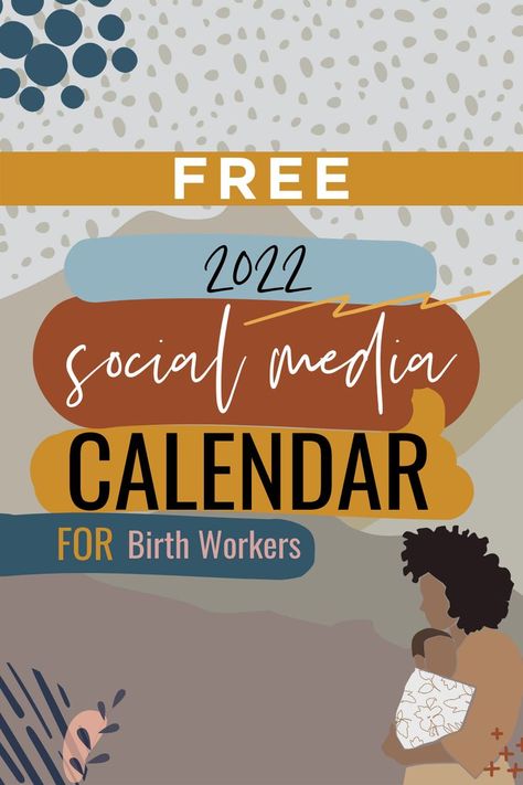 Are you a birth worker with a growing business? Are you struggling with your marketing and social media? We got you! Click below to get our FREE Social Media Calendar Template for Birth Workers for 2022 - FREE DOWNLOAD! Doula Social Media Content, Social Media Calendar Template, Birth Worker, Doula Business, Social Media Content Planner, Workers Day, Social Media Marketing Manager, Growing Business, Social Media Content Calendar