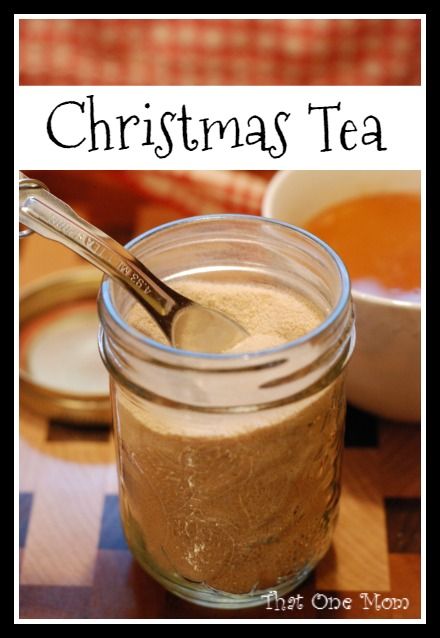 Spiced Tea Recipe, Homemade Dry Mixes, Hot Drinks Recipes, Tea Drink Recipes, Coctails Recipes, Cup Of Hot Chocolate, Christmas Food Gifts, Warm Drinks, Recipes Christmas