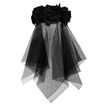 Check this out at Amazon Rose Flower Headband, Corpse Bride Costume, Zombie Bride, Floral Headdress, Gothic Bride, Bride Costume, Headpiece Accessories, Rose Flower Crown, Veil Headpiece