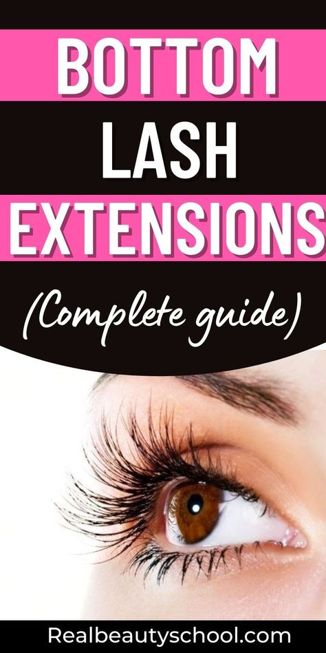 woman wearing bottom eyelashes Lower Lash Extensions, Eye Lash Care, Bottom Lash Extensions, Beginner Nail Art, Beauty Routine Planner, Lower Eyelashes, False Bottom, Lash Care, Masks Skincare