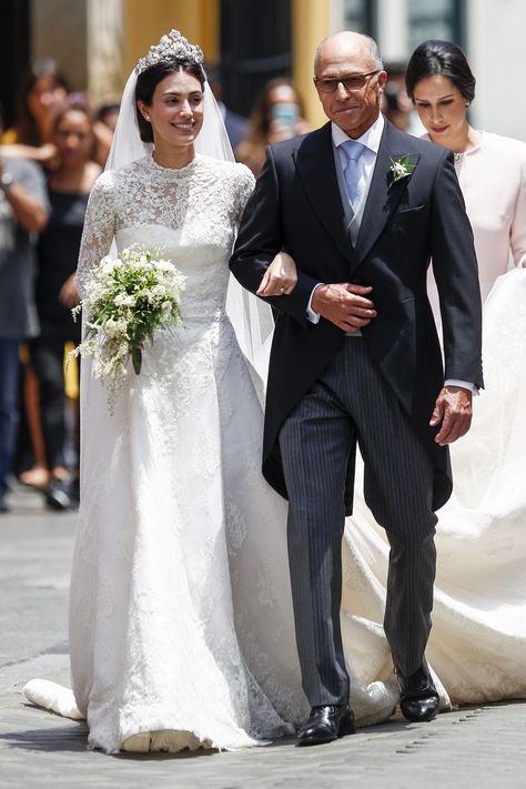 Princess Alessandra, Christian Dior Gowns, German Royalty, Royal Wedding Gowns, Dior Gown, Valentino Gowns, Princess Caroline Of Monaco, Royal Wedding Dress, Princess Alexandra