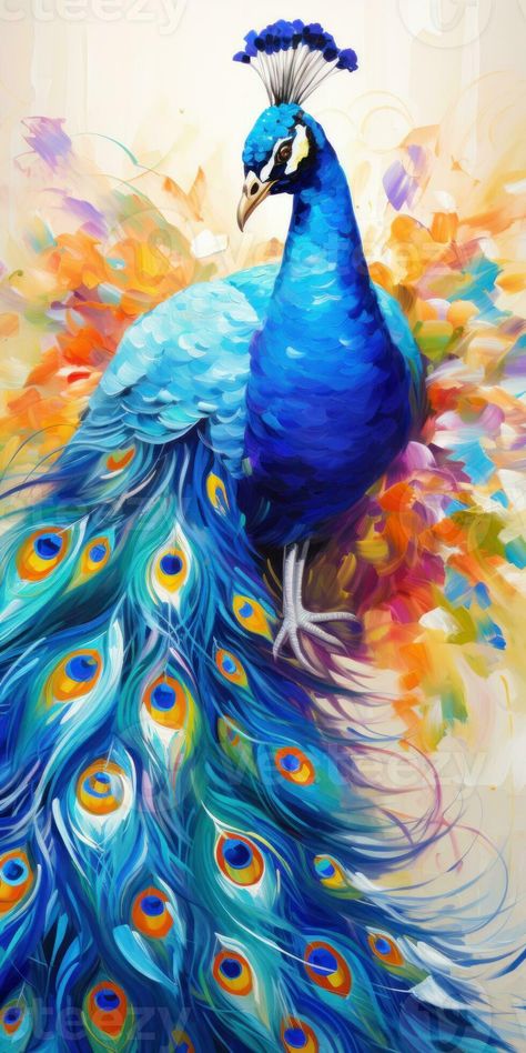 Acrylic Birds, Peacock Watercolor, Peacock Drawing, Peacock Images, Peacock Painting, 22 November, Nature Artwork, Wildlife Photos, Nature Art Painting