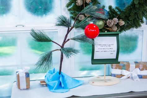 How-to - DIY Charlie Brown Christmas Tree Home And Family Crafts, Brown Christmas Tree, Homemade Christmas Tree, Charlie Brown Tree, Charlie Brown Christmas Tree, Brown Tree, Cone Christmas Trees, Brown Christmas, Peanuts Christmas