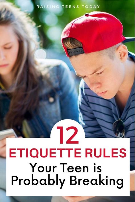 Manners Activities, Basic Manners, Etiquette Classes, Etiquette Rules, Teaching Manners, Raising Teenagers, Etiquette And Manners, Parenting Teenagers