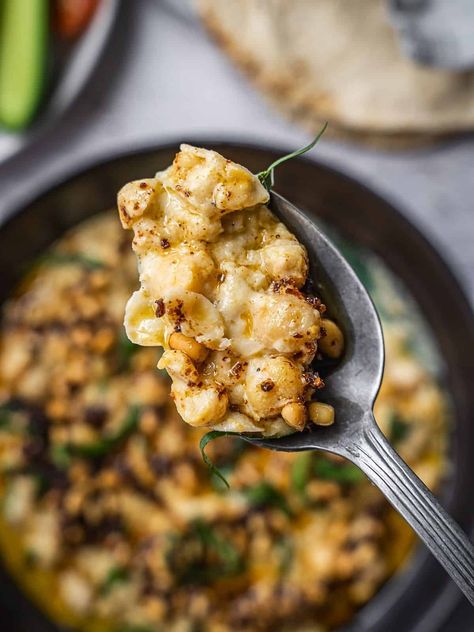 Musabaha (Creamy Warm Chickpeas with Tahini) - Urban Farm and Kitchen