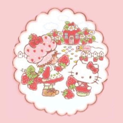 Strawberry Shortcakes, Strawberry Shortcake Cartoon, What I Like About You, Strawberry Shortcake Characters, Charmmy Kitty, Vintage Strawberry Shortcake, Hello Kitty Art, Kitty Wallpaper, Cute Poster