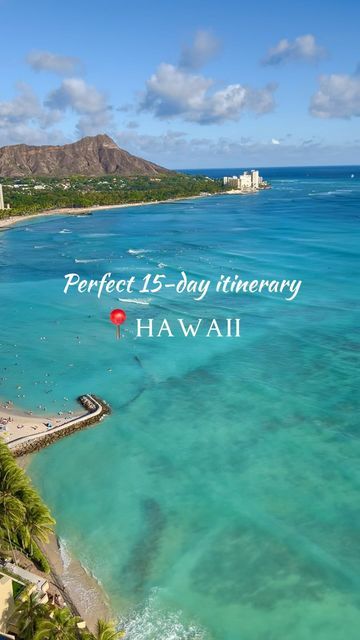 Perfect 15-day itinerary for first-timers in Hawaii! 🎥: rebekakerecseny 🌺 - hawaii vacation - hawaii aesthetic - hawaii trip - hawaii trip planning - #travel #hawaii What To Bring To Hawaii, Oahu Hawaii Aesthetic, Hawaii Tips, Honeymoon Hawaii, Hawaii Bucket List, Hawaii Cruise, Hawaii Trip Planning, Sea Sunrise, Hawaii Itinerary