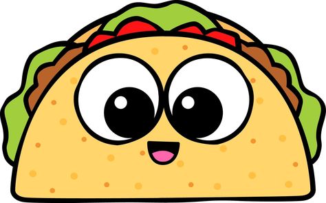 Taco Clipart, Art Projector, Avocado Cartoon, Creative Clips Clipart, Mexican Party Decorations, Fiesta Party Decorations, Food Clipart, Door Decorations Classroom, Mexican Decor