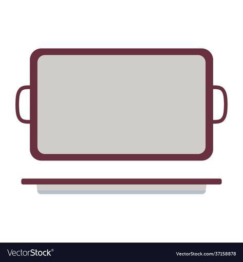 Tray Illustration, Tray Drawing, Bar Be Que, Recipe Design, Oven Tray, Abc Design, Cake Drawing, Easy Frame, Number 12