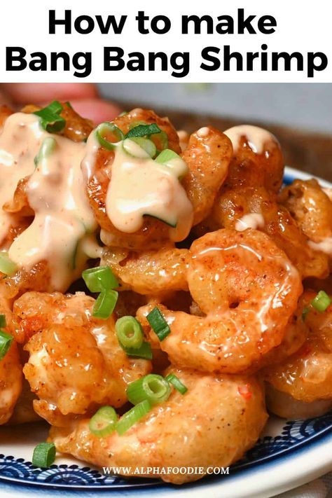 Bang Bang Shrimp Bang Bang Sauce Recipe, Bang Bang Shrimp Pasta, Bang Bang Shrimp Recipe, Oven Baked Salmon, Bang Bang Shrimp, Shrimp Sauce, Juicy Shrimp, Sweet And Spicy Sauce, Quick Dinners