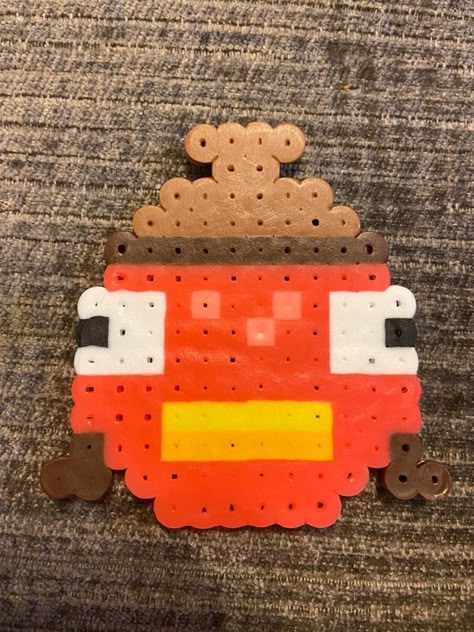 Hama Beads Disney, Christmas Perler Beads, Modele Pixel Art, Easy Perler Beads, Bead Templates, Easy Perler Bead Patterns, Melty Bead Patterns, Hama Beads Minecraft, Pearl Beads Pattern