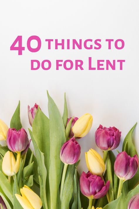 40 ideas for things to do for Lent - HodgePodgeDays Ideas For Lent For Adults, Things To Give Up For Lent, Lent Ideas For Adults, Ideas For Lent, Lenten Activities, Passion Week, Lent Ideas, Lent Recipes, Acts Of Kindness