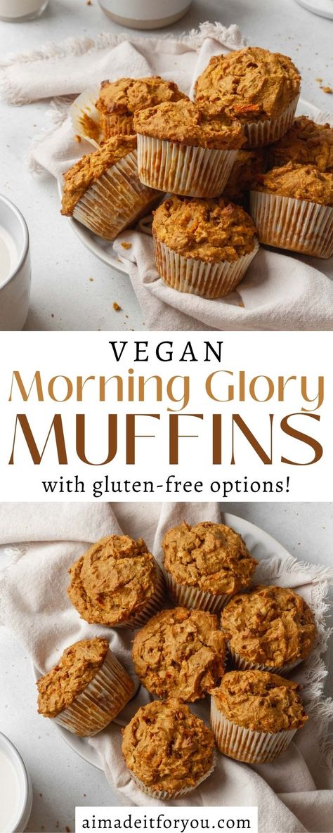 Morning Glory Muffins With Pumpkin, Pumpkin Seed Muffins Healthy, Morning Glory Muffins Healthy Breakfast, Carrot Morning Glory Muffins, Pumpkin Carrot Muffins Healthy, Morning Glory Pumpkin Muffins, Pumpkin Morning Glory Muffins, Carrot Pumpkin Muffins, Morning Muffins Healthy