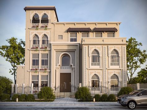 Check out this @Behance project: “Classic Elevation Design ( Kuwait )” https://www.behance.net/gallery/37211591/Classic-Elevation-Design-(-Kuwait-) Facade Design Classic, Classic Elevation Design, Wraparound Porch House Plans, House Facade Design, Modern House Front Elevation, House Front Elevation Design, Classic Elevation, Classical Villa, House Front Elevation