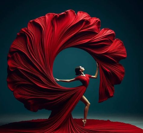 Amazing Dance Photography, Long Veils, Colour Gel Photography, Underwater Model, Ballet Aesthetic, Dancing Art, Dancer Photography, Adobe Photoshop Design, Hyper Realistic Paintings