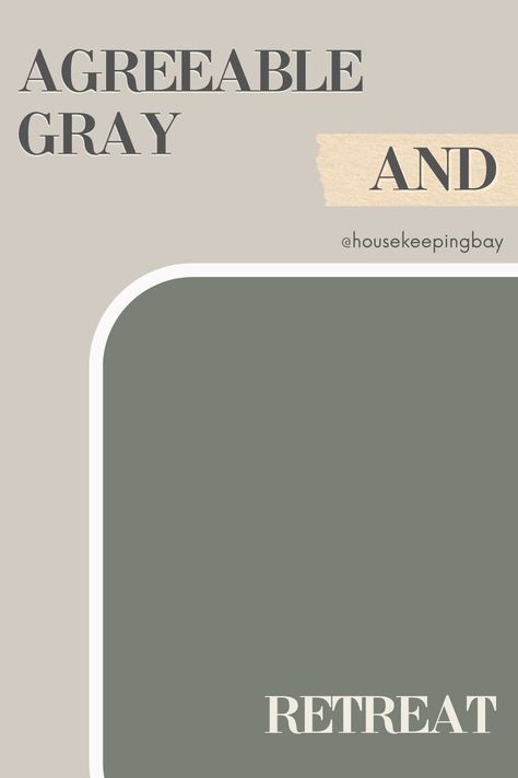 Agreeable Gray and Retreat Agreeable Gray Palette, Sherman Williams Agreeable Gray, Grey Painted Brick Exterior, Agreeable Grey Color Scheme, Grey Paint Palette, Painted Interior Door, Interior Door Color, Agreeable Gray Sherwin Williams, Painted Brick Exteriors