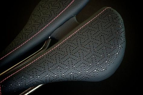 DesignLed Bicycle Saddles, Leather Bicycle, Cmf Design, Bike Saddle, Id Design, Bicycle Components, Leather Bar, Material Textures, Bicycle Design