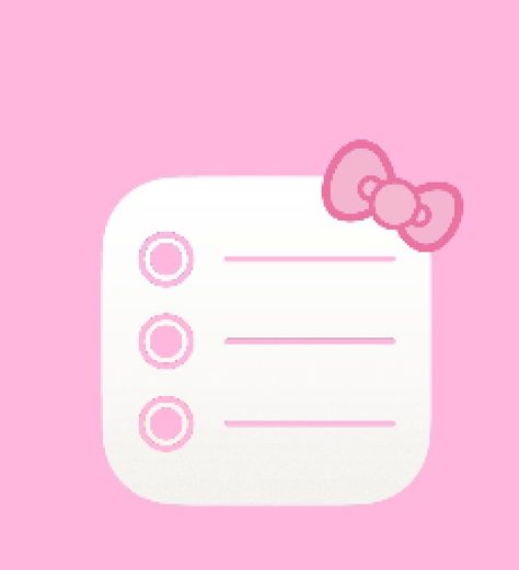 Hello Kitty App Icon Reminders, Hello Kitty Reminder Icon, Notes Hello Kitty Icon, Hello Kitty Messages Icon, Bandlab Icon, Hello Kitty Calculator Icon, Pink App Icons Aesthetic Hello Kitty, Hello Kitty Spotify Icon, Hello Kitty App Icons Aesthetic