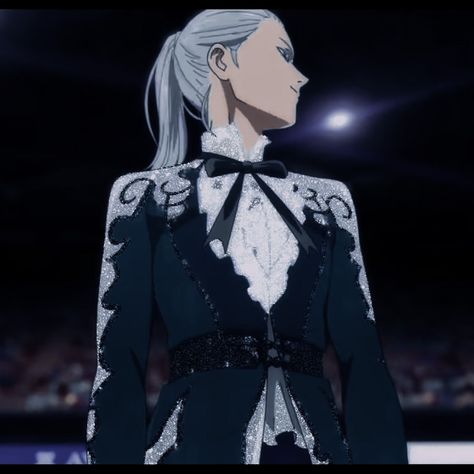 Ice Adolescence, Ice Aesthetic, Detective Aesthetic, Viktor Nikiforov, Victor Nikiforov, Anime Men, Glitter Icons, Yuri On Ice, Fantasy Artwork