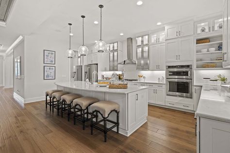 How Big is too Big for the Kitchen Island? - Housing Design Matters 14ft Kitchen Island, Kitchen Remodel Long Island, 10' Kitchen Island, 11 Ft Kitchen Island, Kitchen Design With Large Island, 9ft Island Kitchen, Kitchen Layout With Large Island, 10 Foot Island Kitchen, Kitchen Island Size Guide With Seating