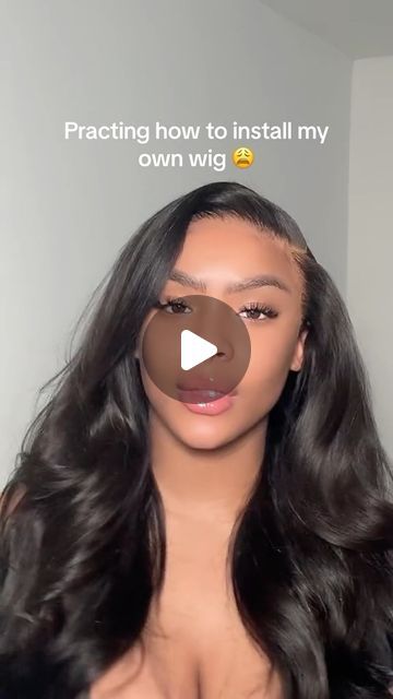 Glueless Lace Wigs| 100% Human Hair | Gorgeous😍😍 | Instagram Glueless Wig Install, Hair Installation, Wig Install, Glueless Wig, 100 Human Hair, Lace Wigs, Human Hair, Wigs, Human