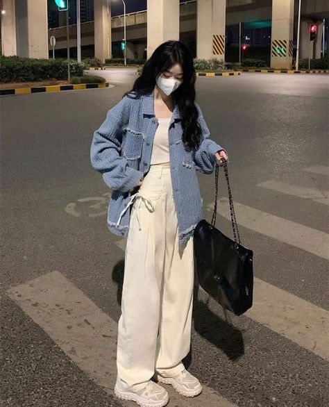 Otdd Outfit, Korean Street Fashion Women, Ulzzang Style, Clothes Korean Style, Winter Fashion Outfits Casual, Korean Casual Outfits, Woman Suit Fashion, Stylish Clothes For Women, Simple Trendy Outfits