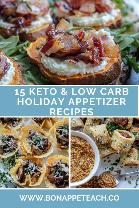 Holiday Appetizer Recipes, Low Carb Thanksgiving Recipes, Keto Holiday Recipes, Low Carb Holiday, Thanksgiving Appetizer Recipes, Holiday Appetizers Recipes, Keto Holiday, Keto Christmas, Holiday Appetizer