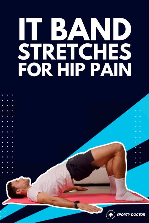 Iliotibial band syndrome, also known as IT band syndrome, hip bursitis, or runner’s knee, is a condition that can cause pain and inflammation in the muscles and tendons that run along the outer thigh, causing hip and knee pain. If you’re suffering from this condition, these IT band hip pain stretches could be for you. Stretches For Bursitis Hip Pain, Hip Pain Stretches, Stretches For Hip Pain, Iliotibial Band Stretches, Tight It Band, Iliotibial Band, Bad Knee Workout, Bursitis Hip, Hip Opening Yoga