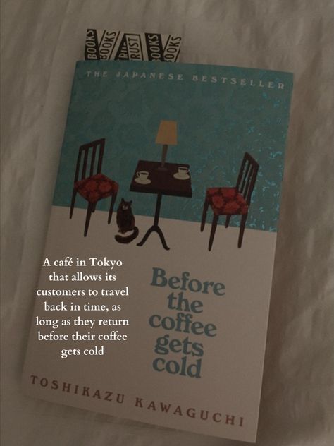 Small Things Like These Book, Before The Coffee Gets Cold Review, Books About Time Travel, Books To Read While Traveling, Before The Coffee Gets Cold Fan Art, Feel Good Books To Read, Time Travel Aesthetic, Toshikazu Kawaguchi, Before The Coffee Gets Cold