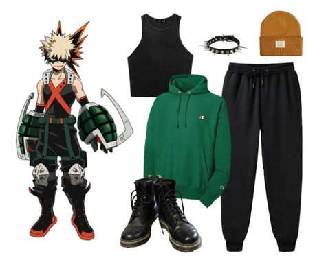 Bakugou Inspired Outfit, Outfit Inspirations, Polyvore Image, Polyvore