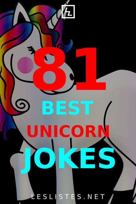 Unicorns are one of the funniest mythical creatures. With that in mind, check out the top 81 unicorn jokes. #unicorn Unicorn Puns, Unicorn Jokes, Play Uno, Halloween Puns, Lucky Charms Cereal, Unicorn Mom, Horse Story, Best Guitar Players, Real Unicorn