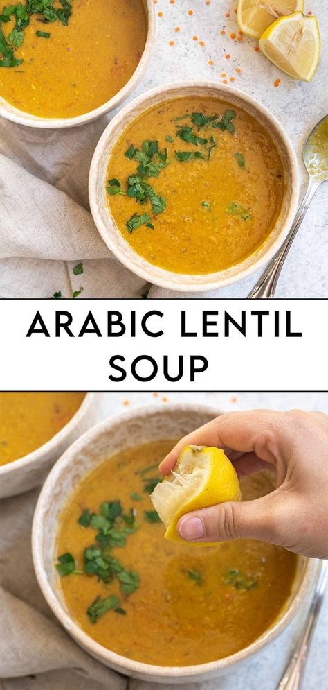 Jordanian Lentil Soup, Soup Recipes Couscous, Iranian Lentil Soup, Healthy Red Lentil Soup, Lebanese Lemon Lentil Soup, Greek Red Lentil Soup, Iraqi Lentil Soup Recipe, Healthy Lentil Soup Recipes Easy, Soup Lentil Recipes