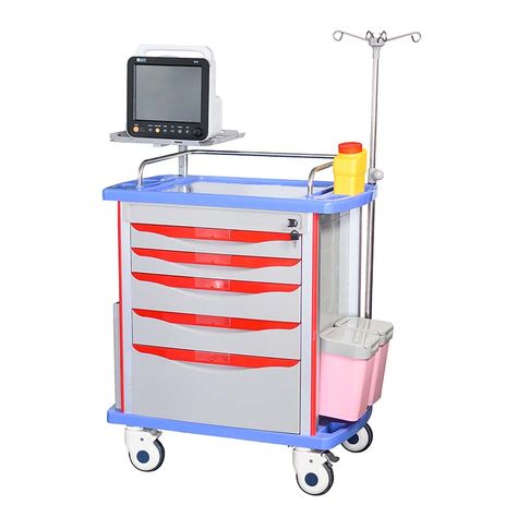 Medik offers reliable line of emergency crash carts for hospitals, medical carts, anesthesia carts & IV carts designed for long-term use. Crash Cart Medications, Hospital Tools, Medical Cart, Pet Store Ideas, Medical Carts, Health Equipment, Logo Items, Store Ideas, Makeup Box