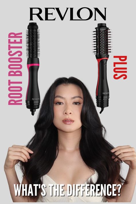 Revlon One Step Root Booster, Revlon Root Booster Tutorial, Revlon Root Booster, Revlon One Step Blowout Curls, Hair Dryer Brush Tutorial, Revlon Hair Dryer Brush Tutorial, Dryer Brush Tutorial, Round Brush Hair Dryer, Revlon One Step Hair Dryer