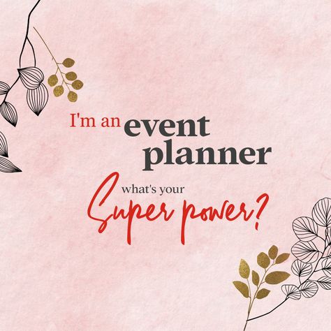 Being an event planner is no less than a super power 👀✨



.
#eventplanner #eventplannerlife #eventplanners #eventmanager #eventmanagers #eventmanagerlife #superpower #events #event #eventmanagement #eventmanagers #eventmanagement #✨ #eventersofinstagram #eventstylist #lunkedevents Event Planning Quotes Posts, Party Planner Quotes, Event Planner Instagram Post, Event Management Quotes, Event Planner Quotes Business, Party Planner Aesthetic, Event Planning Business Aesthetic, Event Management Aesthetic, Event Manager Aesthetic