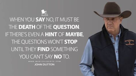 Yellowstone Tv Series Quotes, Yellowstone Quotes, Best Literary Quotes, Yellowstone Tv Series, Motivational Quotes For Success Positivity, John Dutton, Stone Quotes, Tv Series Quotes, Cowboy Quotes