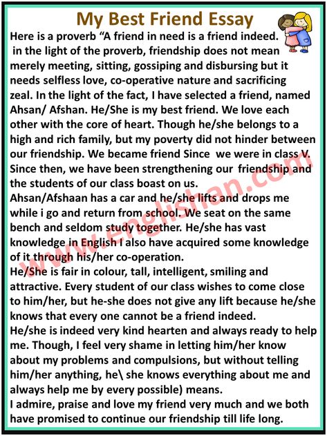 My Best Friend Essay for College Students, Describe My Best Friend Essay, My Best Friend Essay in English 200 Words, My Best Friend Essay in English 100 Words, 500 Words Essay on My Best Friend, A Day Spent with My Best Friend Essay Essay Writing On My Best Friend, Essay Writing Examples Student, Essay On Friendship, Essay On Best Friend, My Best Friend Essay In English, My Friend Essay, English Essay Sample, English Paragraph Writing, My Best Friend Essay