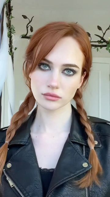 Ginger Makeup, Redhead Makeup, Old Makeup, Red Lip Makeup, Makeup Tut, Makijaż Smokey Eye, Grunge Makeup, Prom Makeup, Ginger Hair