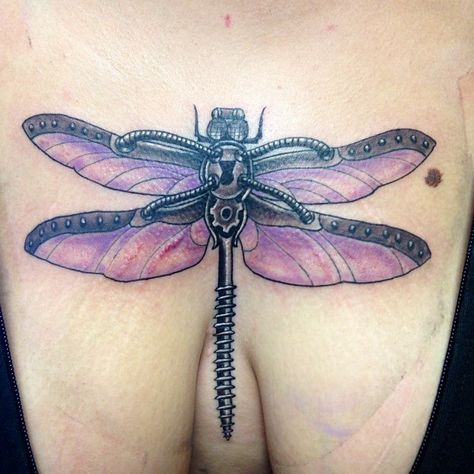 Pap Tt, Pap Body, Dragonfly Tattoo Chest, Henna Chest, Hip Piercings, Steampunk Tattoo Design, Hip Piercing, Female Tattoo Models, Steampunk Tattoo