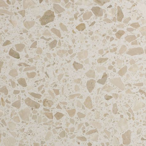 Architectural Terrazzo Terrazo Bathroom Floor, Terrazo Flooring, Beige Terrazzo, Terrazzo Texture, Tiles Living Room, White Terrazzo, Architectural Materials, Terrazzo Tile, Terrazzo Tiles