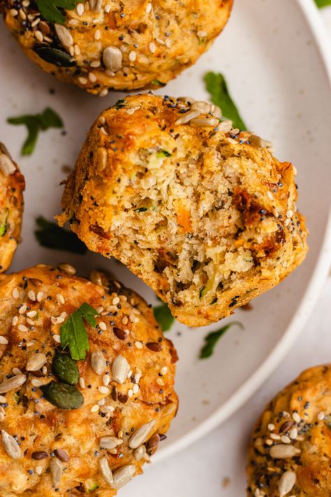 Starch Solution Muffins, Gf Savoury Muffins, Savory Veggie Muffins, Vegan Protein Muffins Healthy, Vegan Savory Muffins, Red Lentil Muffins, Tofu Muffins, Vegan English Muffin Recipe, Vegan Savoury Muffins