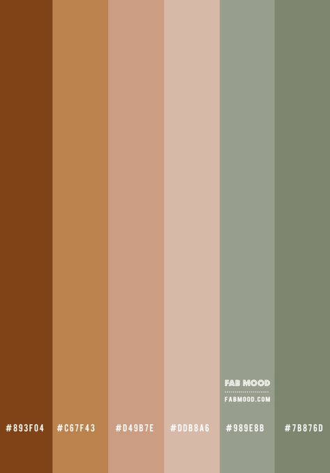 Terracotta And Green Aesthetic, Color Pallete Terracota, Color Palette Green Terracotta, Terracota Colour Pallet, Sage Green And Yellow Color Palette, Orange Green Beige Color Palette, Ocre Colour Palette, Burnt Orange Colour Palette, Ocre Color Palette