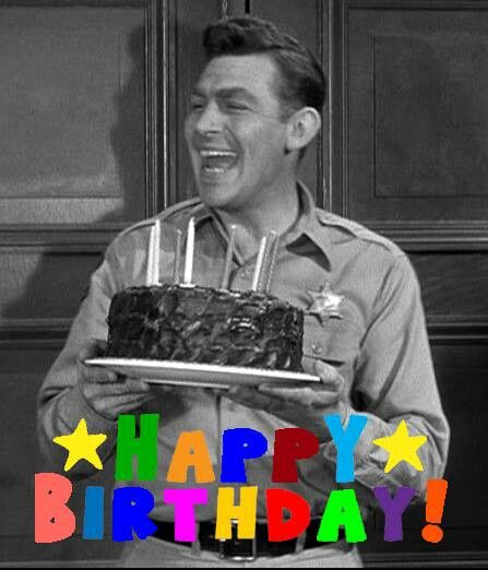 The Andy Griffith Show The first episode of The Andy Griffith Show aired on October 3, 1960 - 53 years ago today! Happy 53rd Birthday to the greatest show ever on TV!!! Happy Birthday Andy, 53 Birthday, Barney Fife, Andy Griffith Show, The Andy Griffith Show, Anniversary Greetings, Andy Griffith, Best Birthday Wishes, Happy Birthday Funny