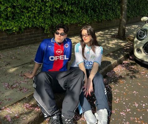 Opel Jersey Idea With Friends, Block Core, Argentina Jersey, Jersey Fits, Daily Fits, Football Jersey Outfit, Couple Fits, Fit Couple, Streetwear Fits