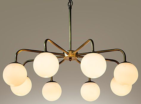 Mid century modern chandelier